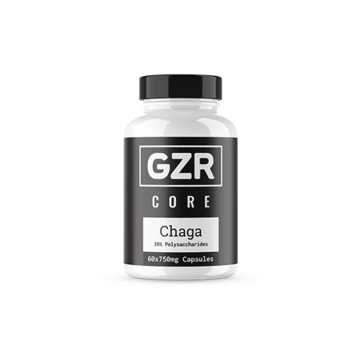 Gzr 750Mg Chaga Capsules - 60 Capsules