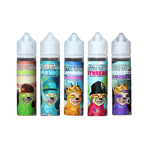 0Mg Sloth Vapes 50Ml Shortfill (70Vg/30Pg) (1 Free Nic Shot Per Shortfill)