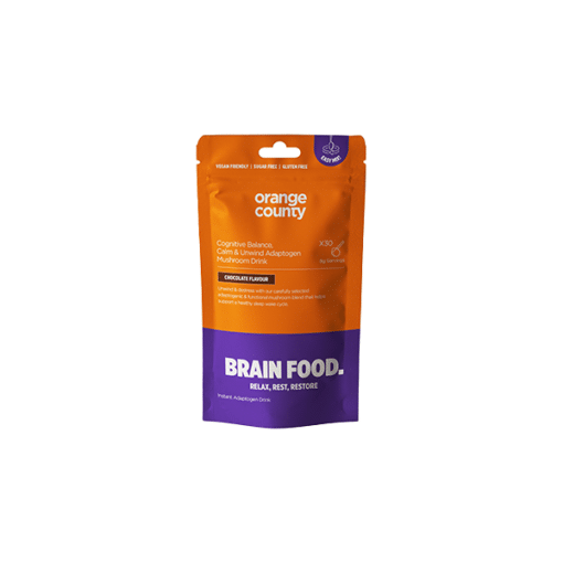 Orange County 90000Mg Brain Food Calm &Amp; Unwind Chocolate Flavour Powder - 240G