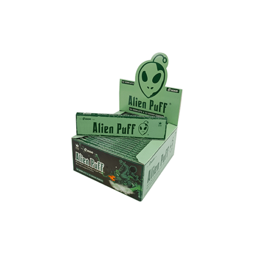 Alien Puff Kingsize Green Papers 50 Booklets (Hp2120-Ap)