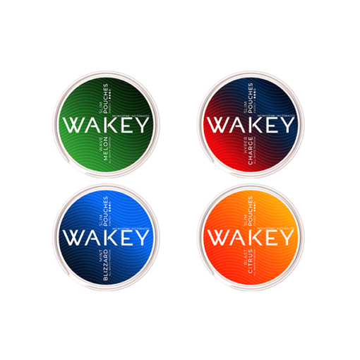 50Mg Wakey Medium Energy Pouches - 20 Pouches