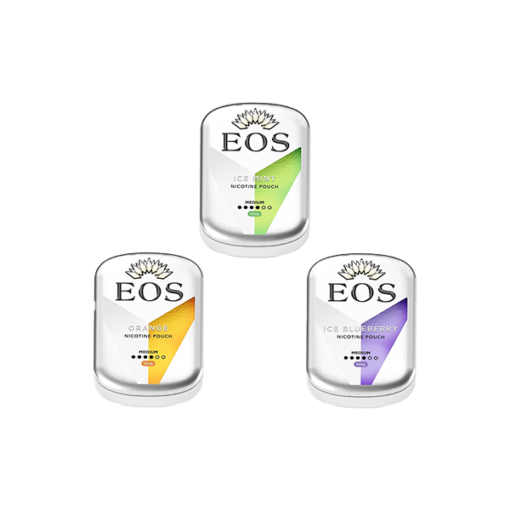 Eos 12Mg Medium Nicotine Pouches - 20 Pouches