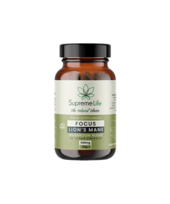 Supreme Life 500mg Focus Lions Mane Vegan Capsules  - 60 Capsules