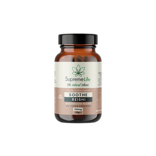 Supreme Life 500Mg Soothe Reishi Vegan Capsules  - 60 Capsules