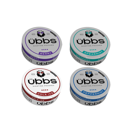 11Mg Ubbs Strong Nicotine Pouches Bundle 40 Cans