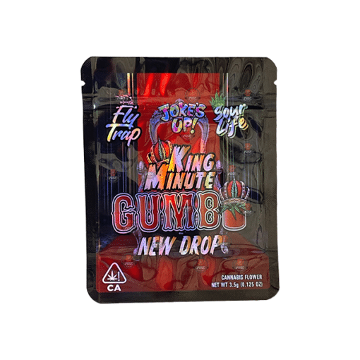 Mylar Gumbo Printed Zip Bag 3.5G Large