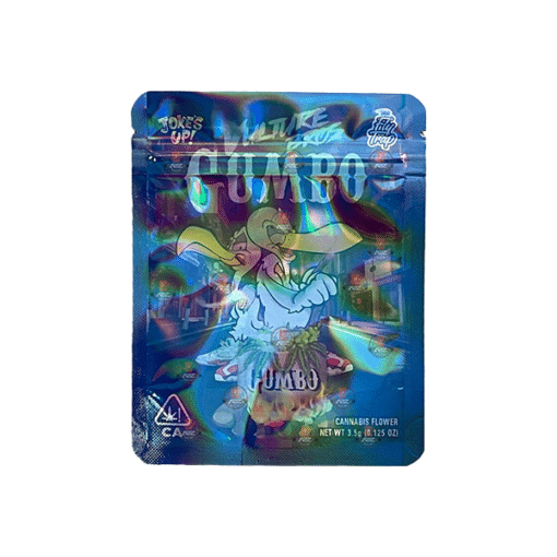 Mylar Gumbo Printed Zip Bag 3.5G Large