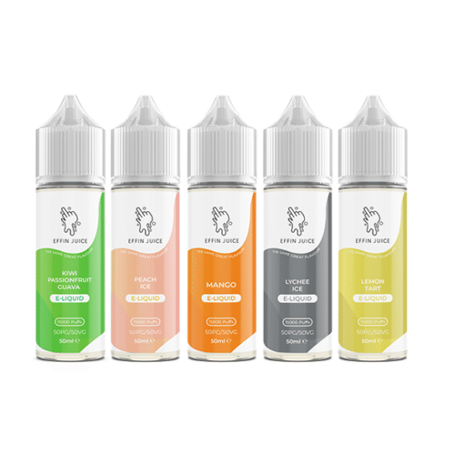 0Mg Effin Juice 50Ml Shortfill 0Mg (50Vg/50Pg)