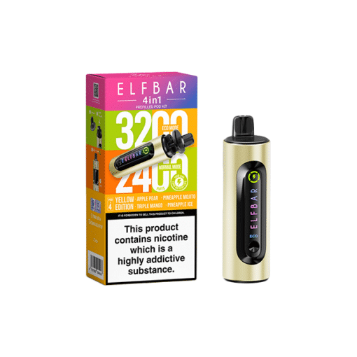 Elf Bar 4In1 20Mg Pod Kit (3200 Puffs)