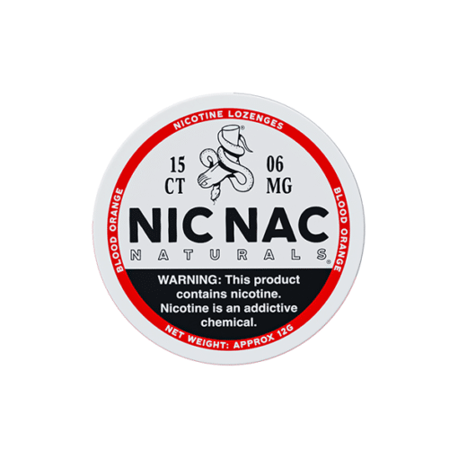 6Mg Nic Nac Naturals Nicotine - 15 Lozenge Tablets