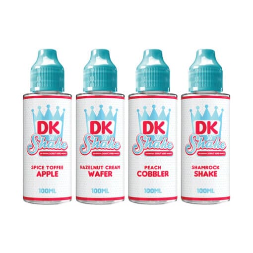 Dk ’N’ Shake 100Ml Short Fill Range By Donut King