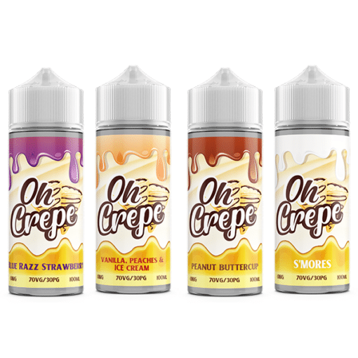 0Mg Oh Crepe 100Ml Shortfill