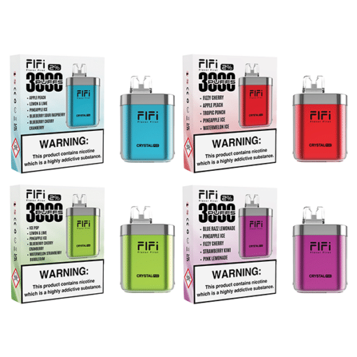 Flfi Crystal 5 In 1 Pod Kit 3000 Puffs