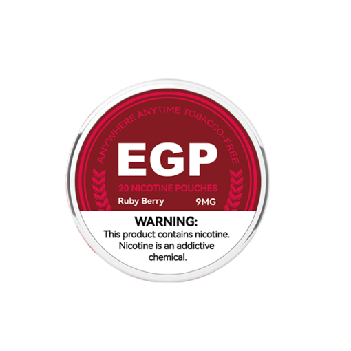 9Mg Egp Nicotine Pouches - 20 Pouches (Buy 1 Get 1 Free)